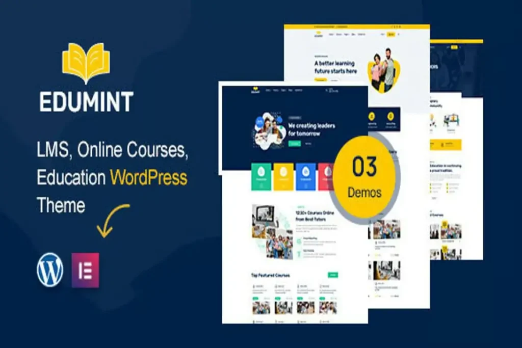 LMS, Online Courses, Education WordPress Theme