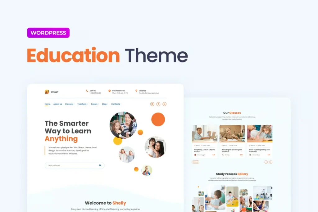 education wordpress theme